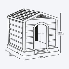 Casa para Perro Grande / Rimax