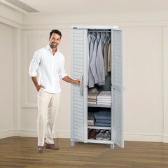 Armario para Ropa Barú Gris / Rimax