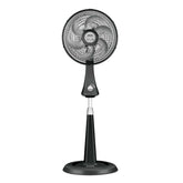 Ventilador Samurai Turbo Silence Maxx Compact 2 En 1 Negro
