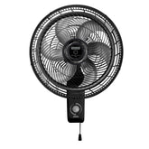 Ventilador De Pared Silence Force Plus Samurai Negro