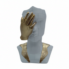 Escultura Silencio y Oro