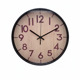 Reloj de Pared Nórdico - Acabado Madera Natural 28CM