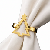 Servilleta Navideña Arbol de Navidad X6