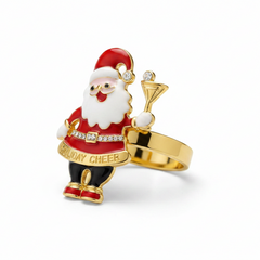 Servilletero de Papa Noel X6