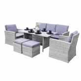 Comedor De Mimbre Sintético