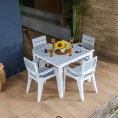 Comedor 4 Puestos Madeira Silver / Mq