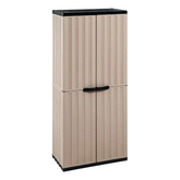 Armario Grande Starplastic Color Pardo-negro