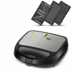 Sandwichera 3en1 Con Parrilla Removible