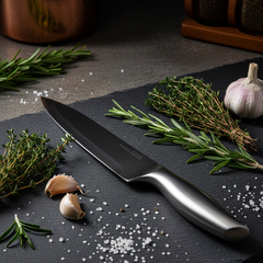 Cuchillo Mediano Color Plateado