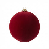 Bola de Navidad en Pana Verde Oscuro 60CM – Decoración Navideña Elegante