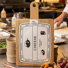 Tabla Gourmet para Quesos - Edición "Bistro Vintage"