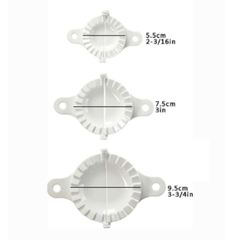 Moldes para empanadas X3