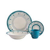Vajilla Eleonor 4 puestos 16 piezas Corona