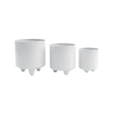 Juego X3 Materas Metalicas Blancas
