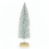 Árbol de Navidad Artificial Decorativo con Efecto Nevado Mediano