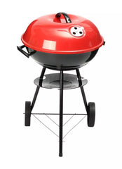 Asador Bbq Redondo Con Ruedas