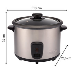 Olla Arrocera 10 Tazas En Acero Imusa