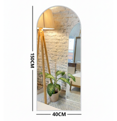 Espejo 1.50m Con Borde Curvo