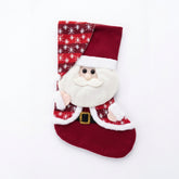 Bota Navideña Decorativa de Papá Noel 47cm