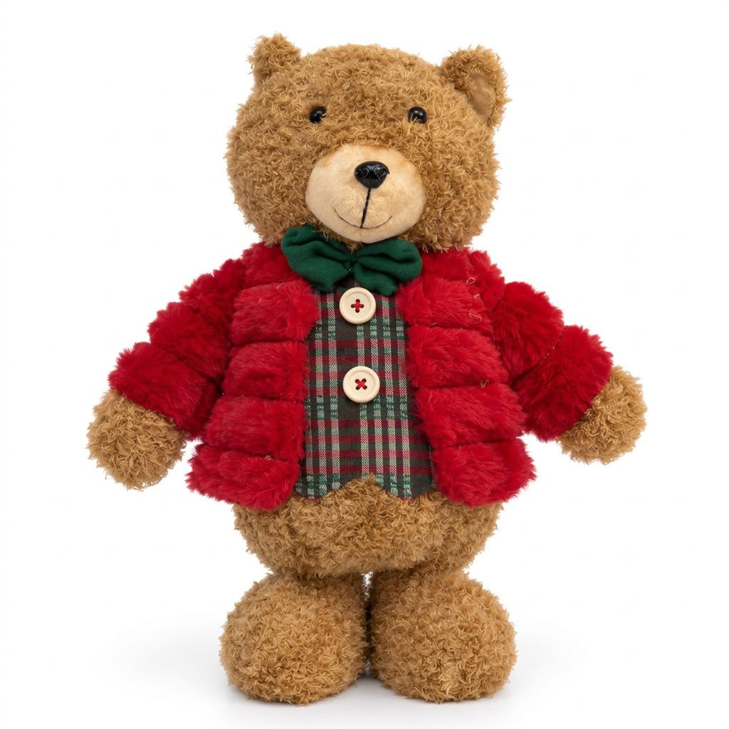 Oso de Navidad extendible de 38cm a 58cm