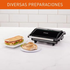 Parrilla IMUSA Grill Basic antiadherente negra