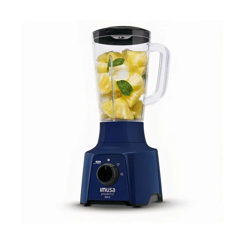 Licuadora Powermix Plus 2 Velocidades Azul Imusa