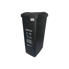 Papelera Tapa Plana 55L Color Surtido Colplast