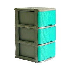 Mueble Organizador Rattan x3