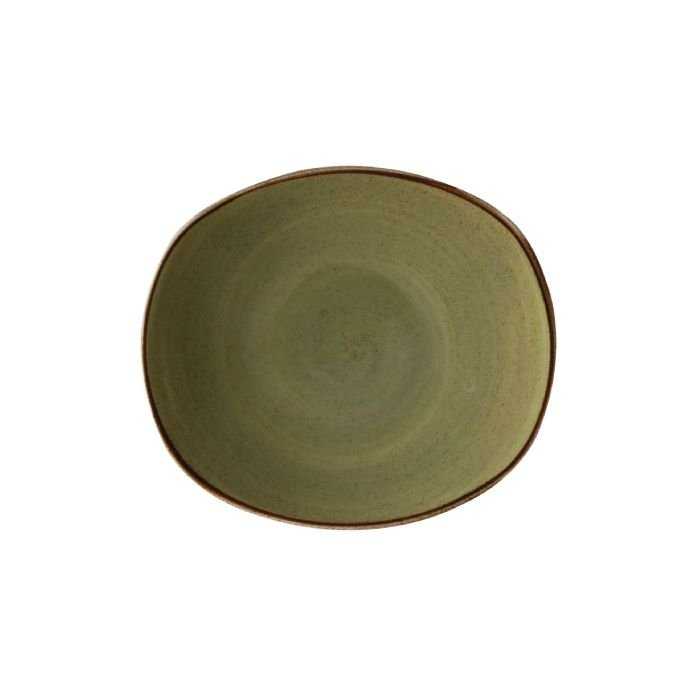 Plato Pando 25.4Cm Artisan Verde Oliva