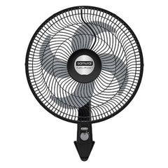 Ventilador Turbo Power Pared Negro Imusa