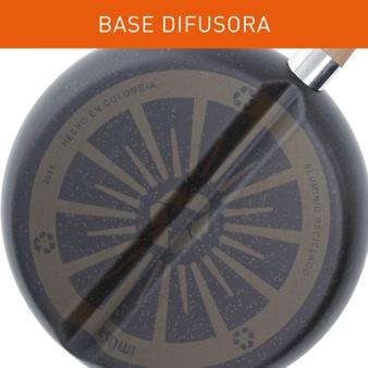 Sartén Dividido IMUSA Natural Stone 26cm Antiadherente