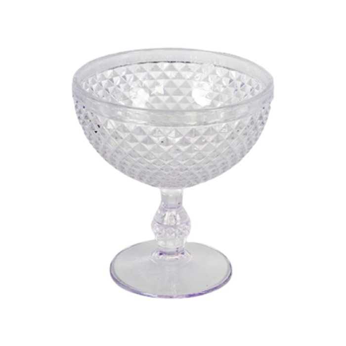 Copa Baja Diamante 14Oz Transparente Mundiutil