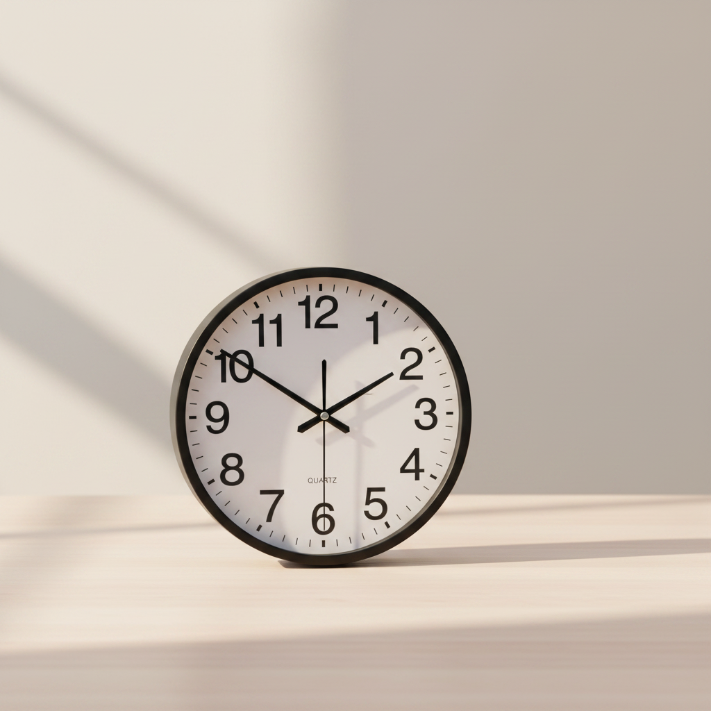 Reloj de Pared Essential - Estilo Clásico Funcional 23 CM