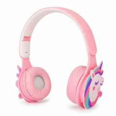 Audífonos Diadema Unicornio - Edición Magic Pink