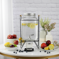 Dispensador de Bebidas con Base de Metal
