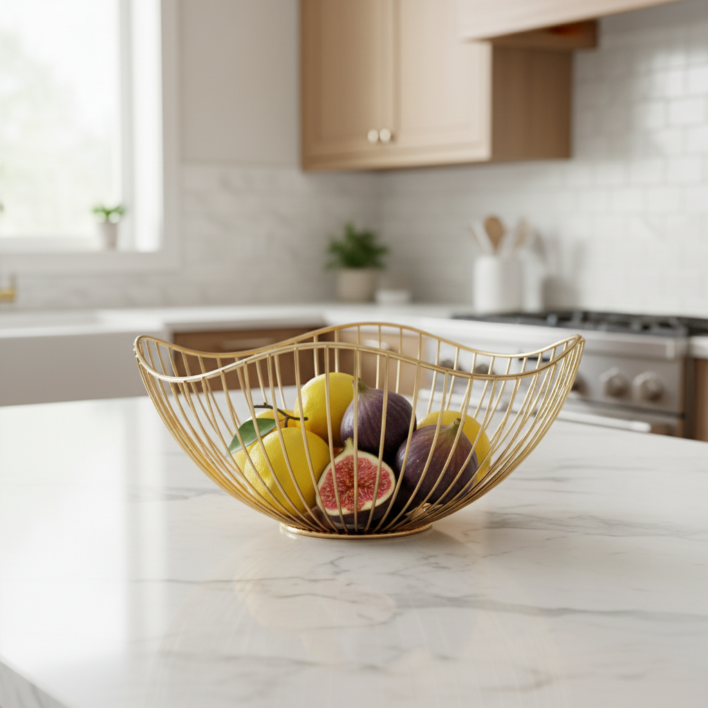 Frutera Diseño Ondulado Con Barras