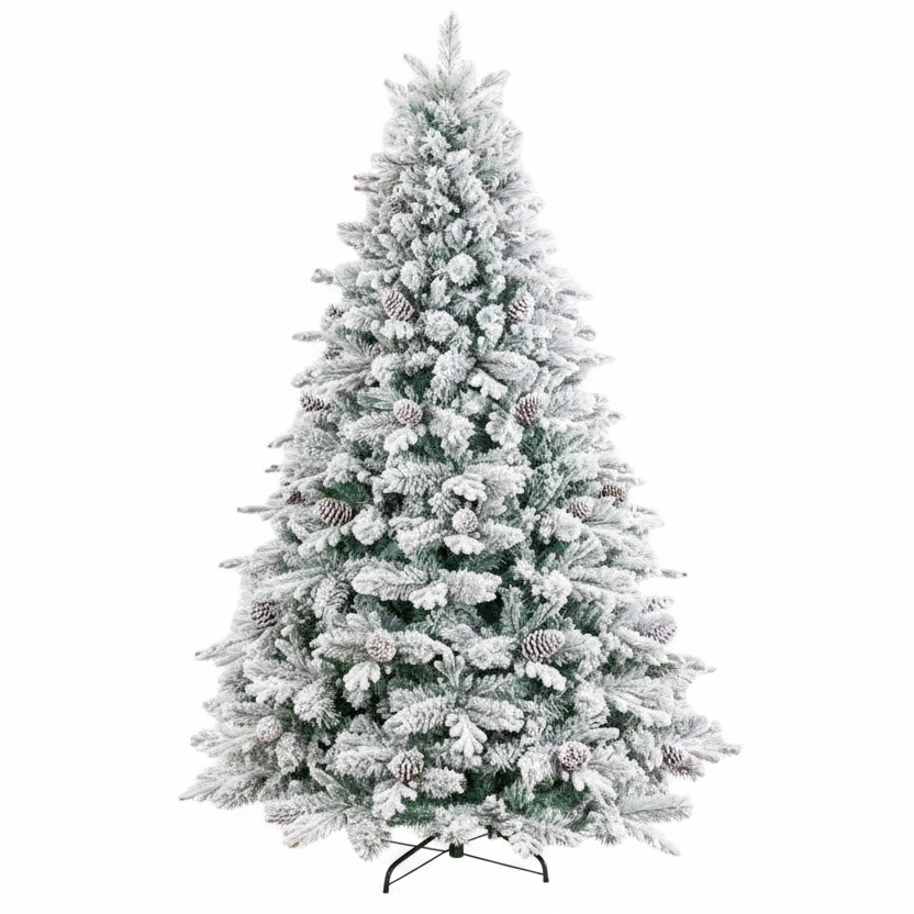 Arbol Navideño Blanco 210cm