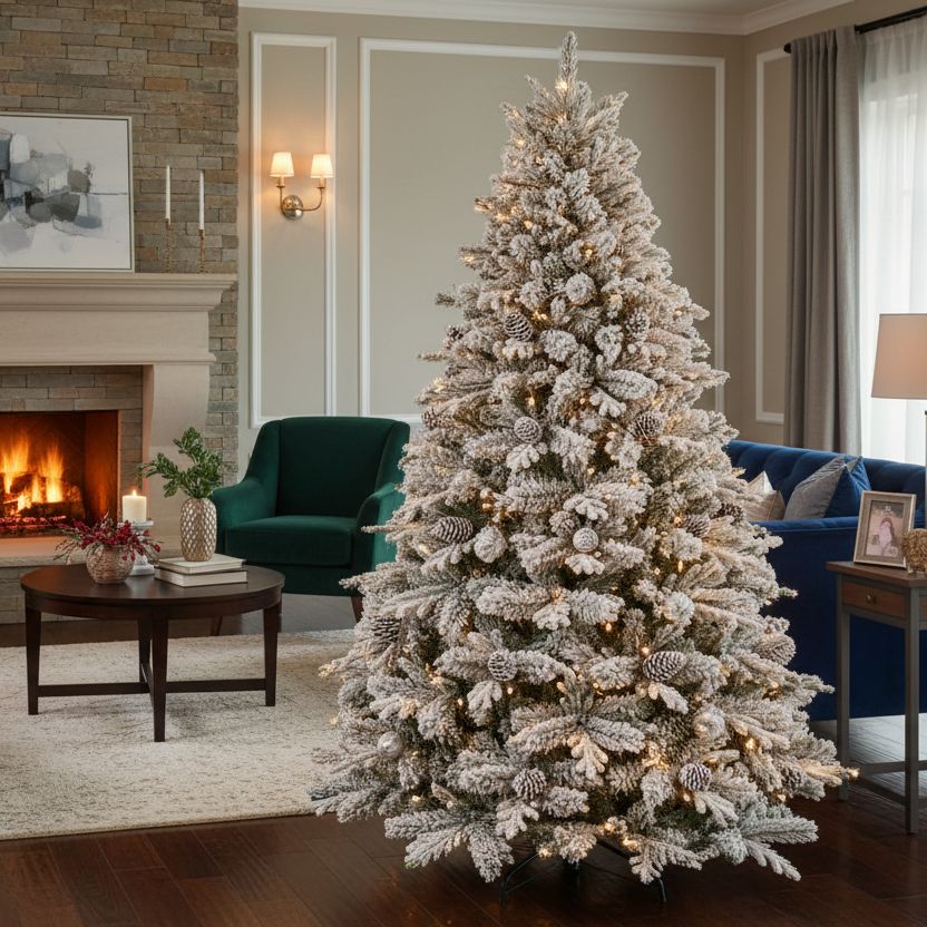 Arbol Navideño Blanco 150cm