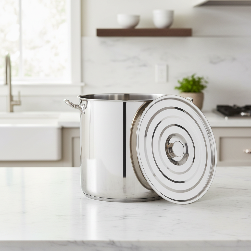 Caldero de Acero Inoxidable 13L