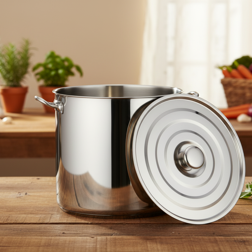 Caldero Acero Inoxidable de 21L
