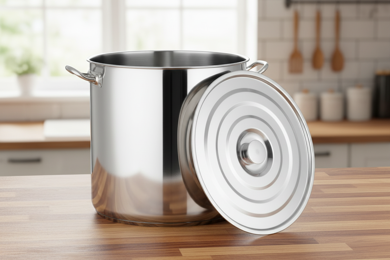 Caldero Acero Inoxidable 76L