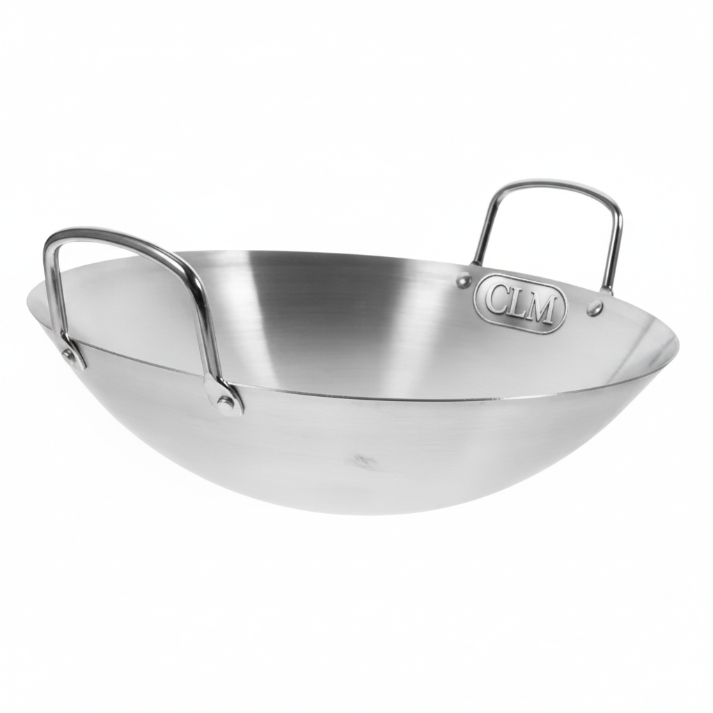 Wok En Acero Inoxidable 45cm