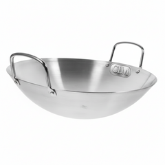 Wok En Acero Inoxidable 45cm