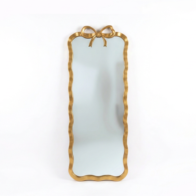 Espejo Sensorial Dorado - 105x38cm