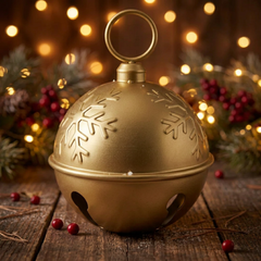 Cascabel de Navidad Rojo o Dorado 40cm