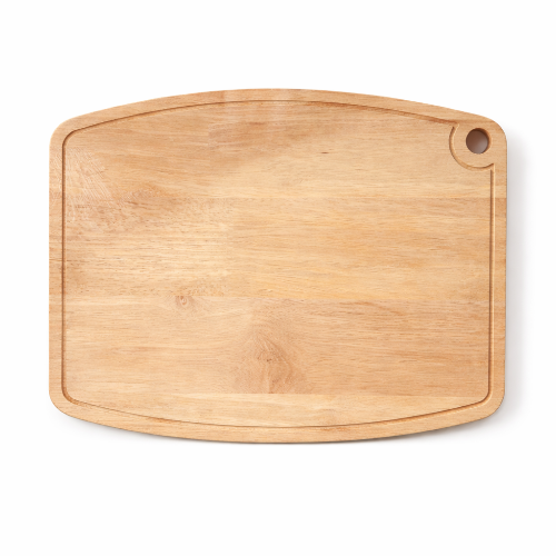 Tabla de Bambú "Curva Gourmet" con Perfil Ergonómico