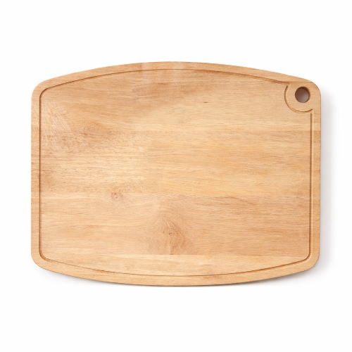 Tabla de Bambú "Curva Gourmet" con Perfil Ergonómico 40x28