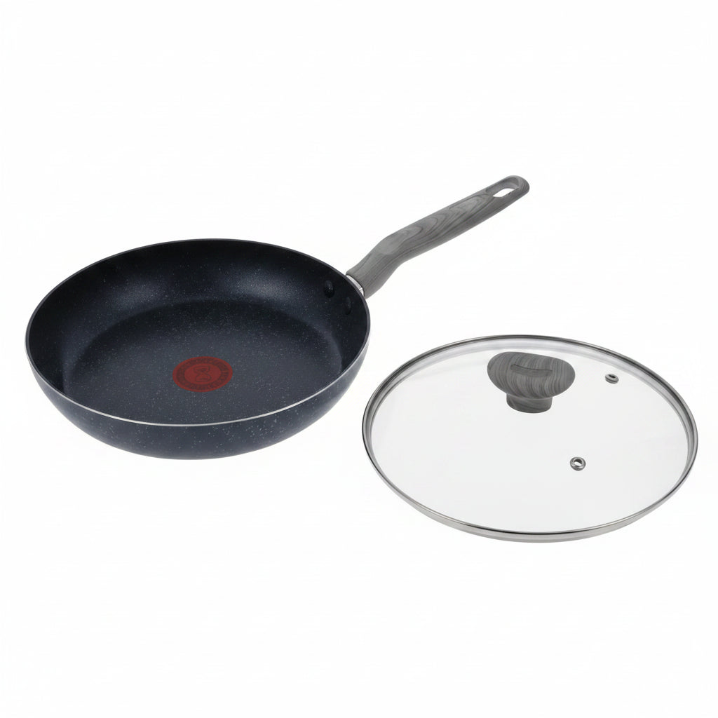 Sartén 24 Cm Antiadherente Tapa Vidrio Origin Imusa