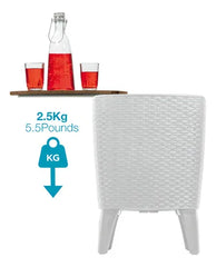 Cooler Table Caramelo
