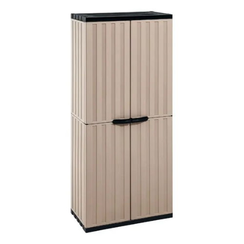 Armario Grande Starplastic Color Pardo-negro